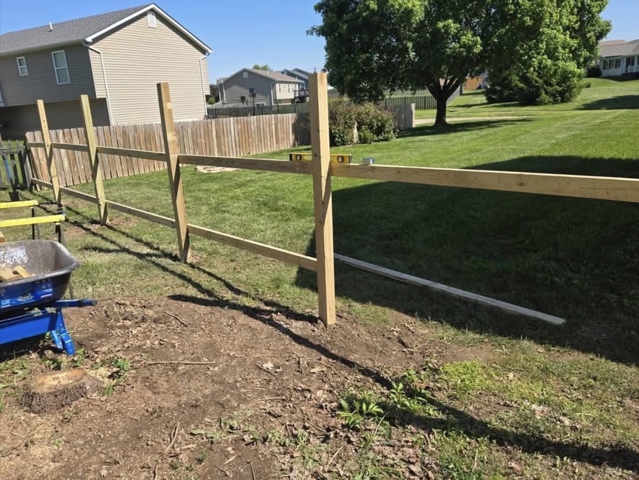 Wooden Fencing